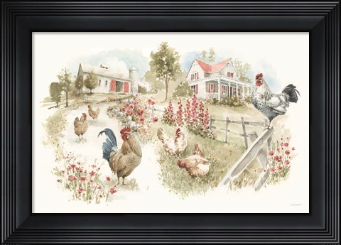 Framed Countryside X Print