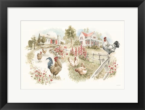 Framed Countryside X Print