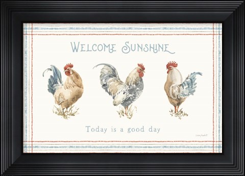 Framed Countryside XV Print