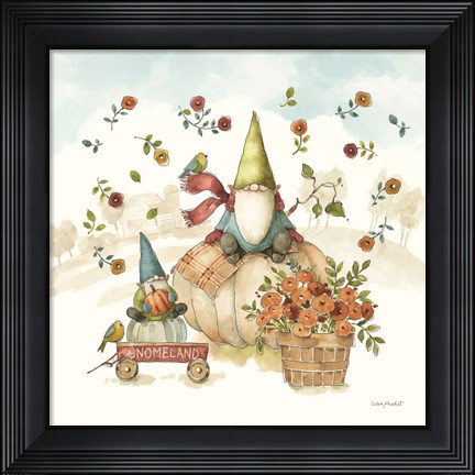 Framed Everyday Gnomes XI-Harvest Print