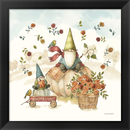 Framed Everyday Gnomes XI-Harvest Print