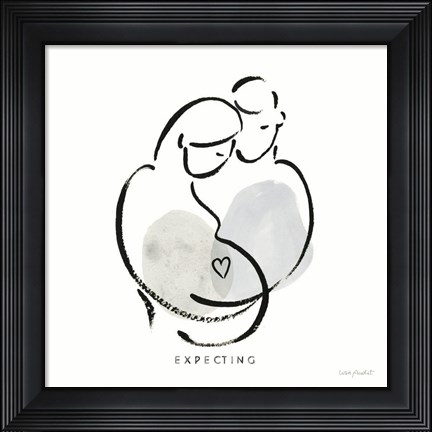 Framed Lines of Life III Print