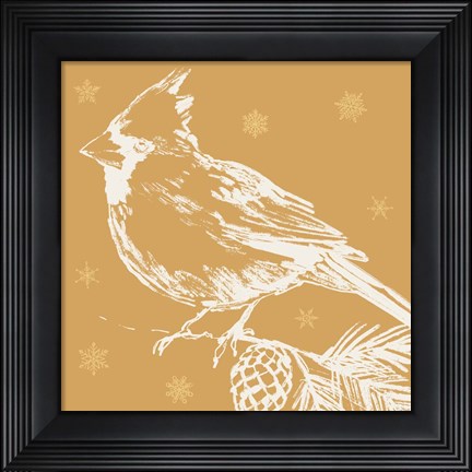 Framed Seasonal Shades IX Print