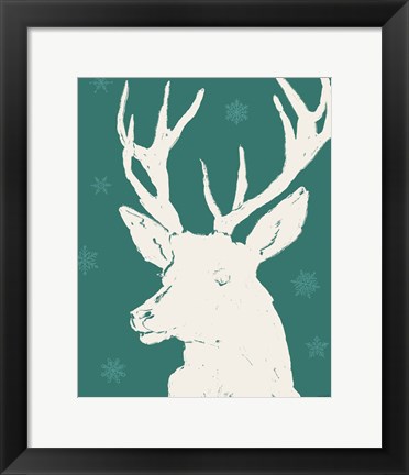 Framed Seasonal Shades V Print