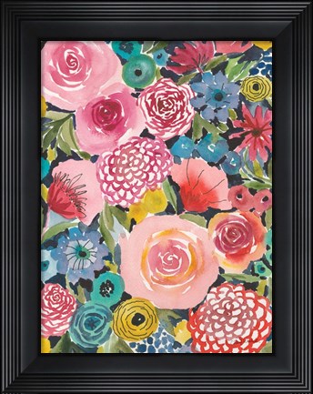 Framed Petal Play IV Print