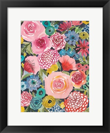 Framed Petal Play IV Print