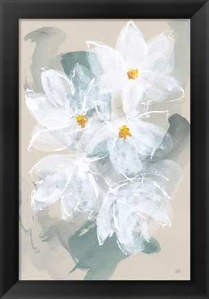 Framed Narcissus I Print