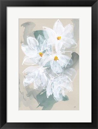 Framed Narcissus I Print