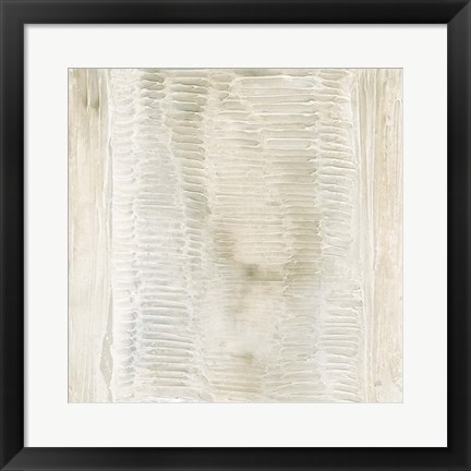 Framed Toned Texture II Print