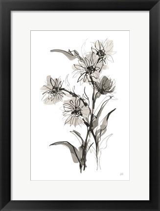 Framed Daisy II Print