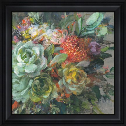 Framed Exotic Bouquet Print
