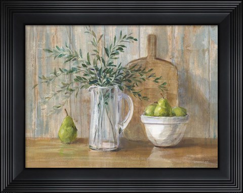 Framed Autumn Kitchen Print
