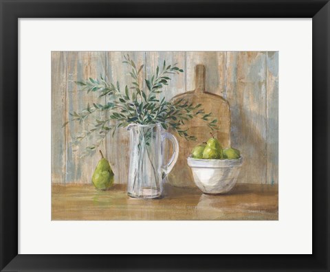 Framed Autumn Kitchen Print