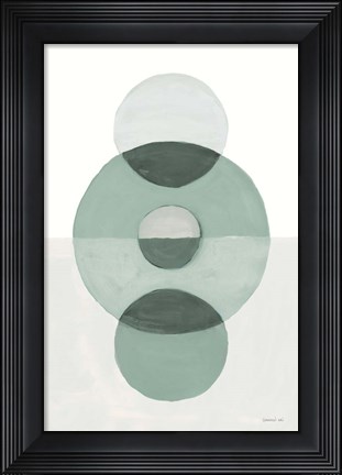 Framed In Between II Eucalyptus Print