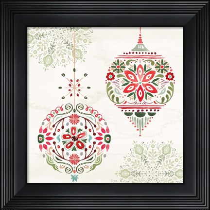 Framed Festive Season VI Print