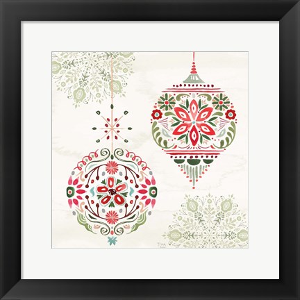 Framed Festive Season VI Print