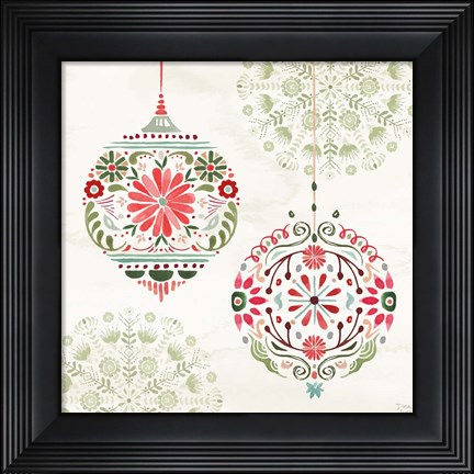 Framed Festive Season VII Print