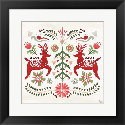 Framed Festive Season II Print