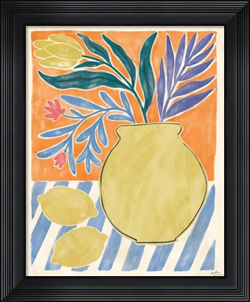 Framed Cyprus Still Life IV Print