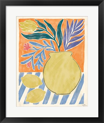 Framed Cyprus Still Life IV Print