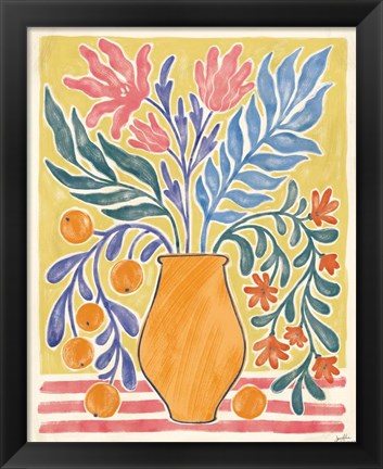 Framed Cyprus Still Life V Print