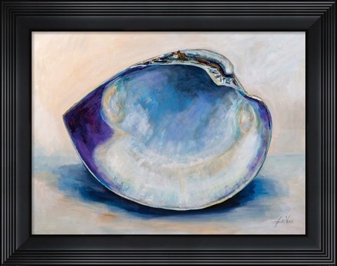 Framed Quahog Shell Print
