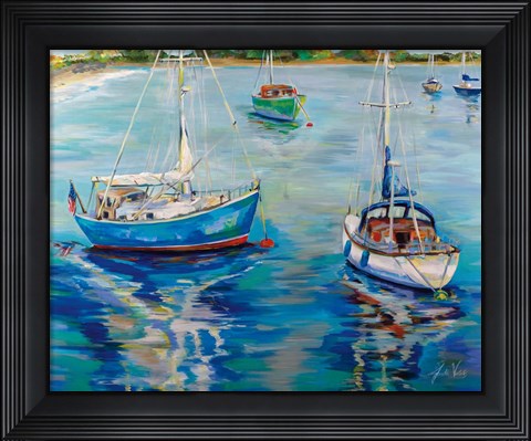 Framed In the Cove Print