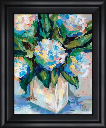 Framed White Wash Print