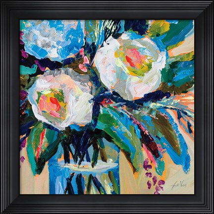 Framed Wall Flowers Print