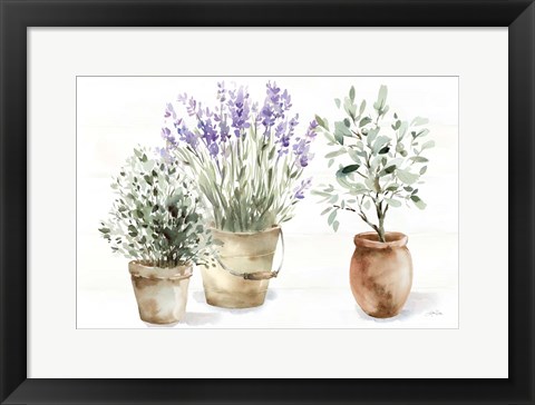 Framed Farmhouse Still Life Print