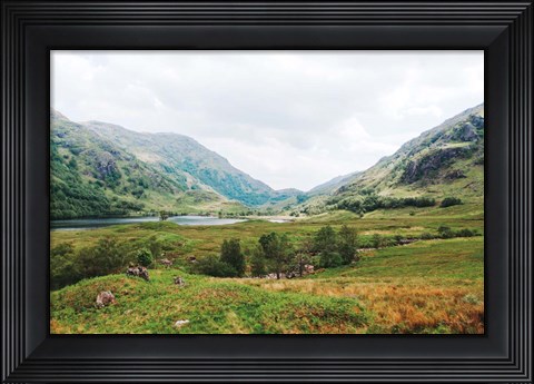 Framed Highland Mountains Print