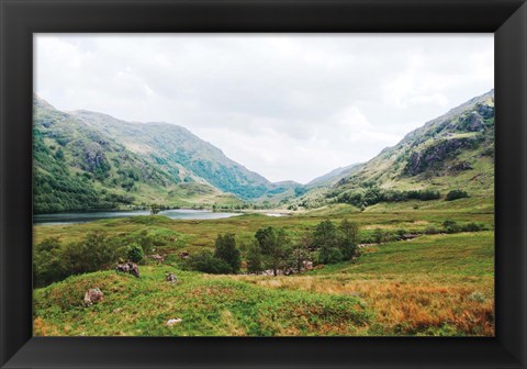 Framed Highland Mountains Print