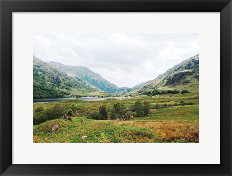 Framed Highland Mountains Print