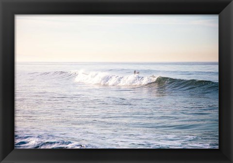 Framed Santa Monica Beach IV Print