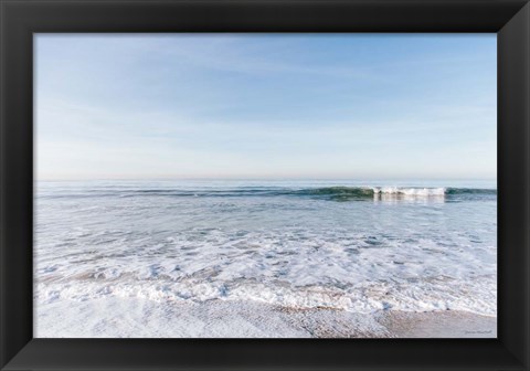 Framed Santa Monica Beach III Print