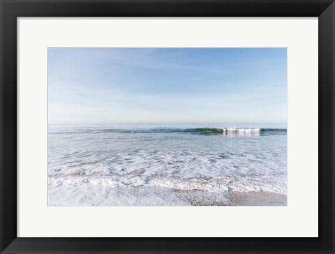 Framed Santa Monica Beach III Print