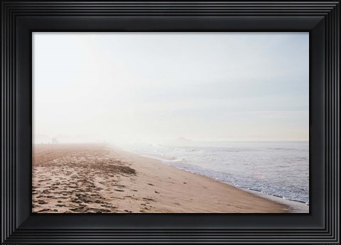 Framed Santa Monica Beach II Print