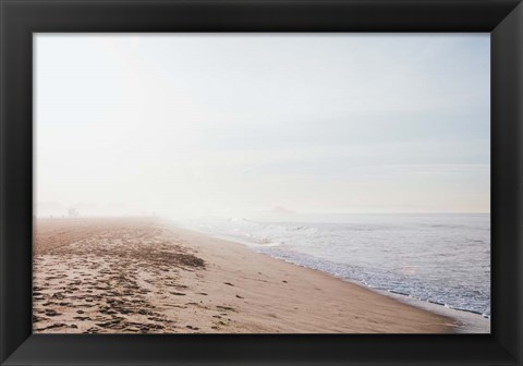 Framed Santa Monica Beach II Print