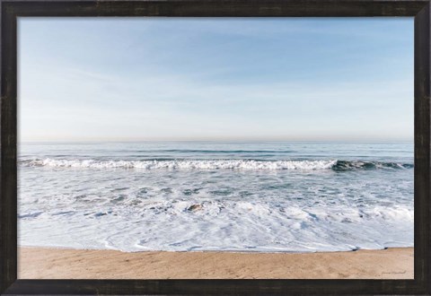 Framed Santa Monica Beach I Print