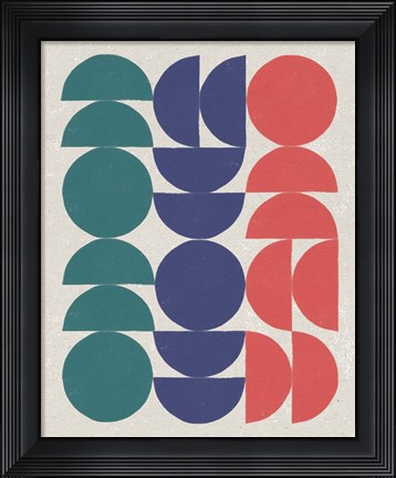 Framed Make it Mod II Green Print
