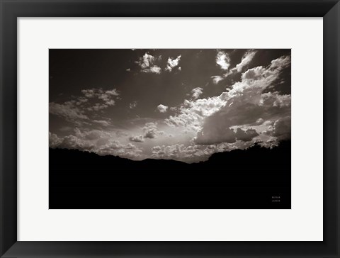 Framed From Below Print