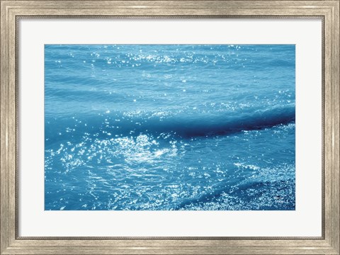 Framed Sparkling Waters I Print