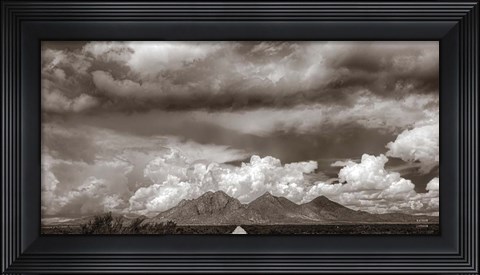 Framed New Mexico Mountains Print