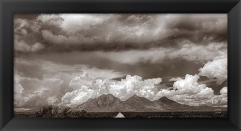 Framed New Mexico Mountains Print