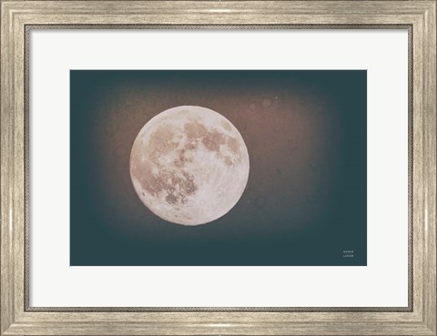 Framed Spring Moon Tones Print