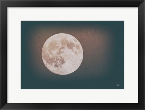 Framed Spring Moon Tones Print