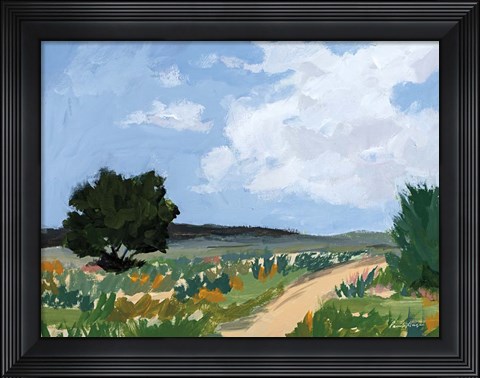 Framed Spring Walk Print
