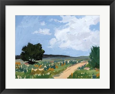 Framed Spring Walk Print