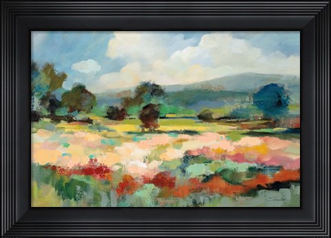 Framed Before the Summer Rain Print