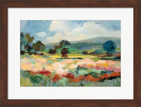 Framed Before the Summer Rain Print